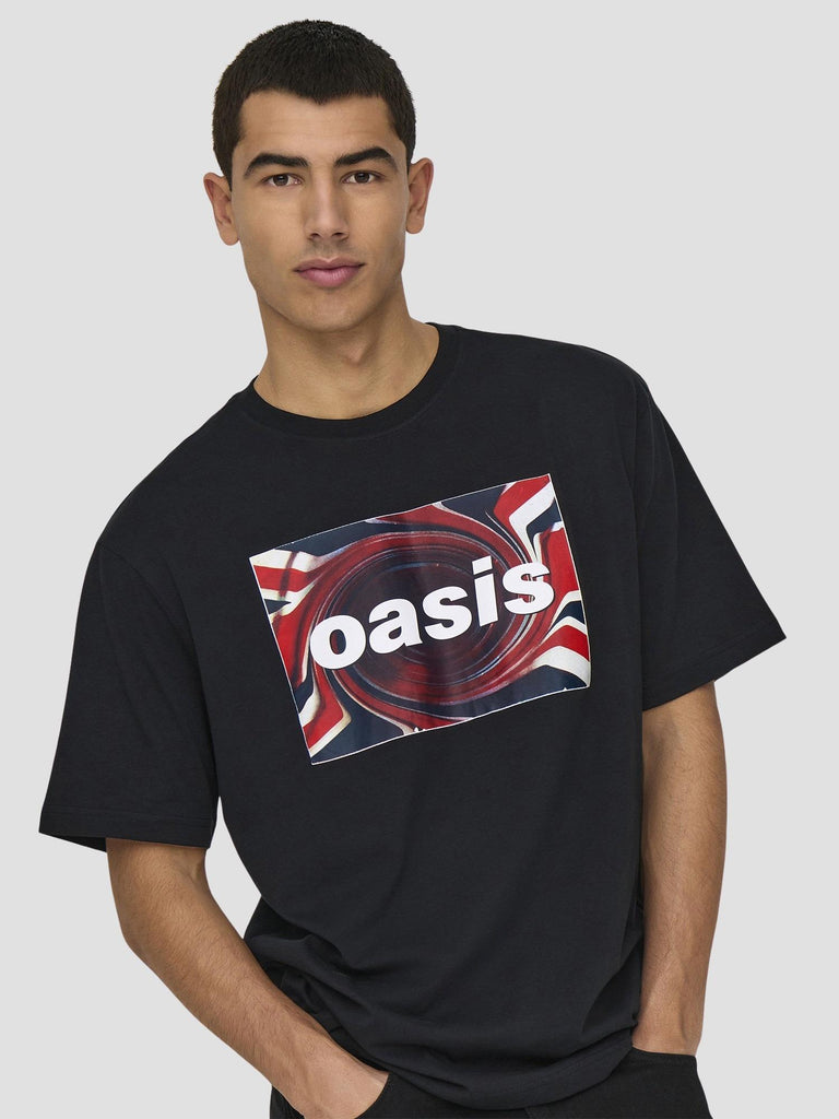 ONSOASIS SS RLX TEE 22035157 BLACK ONLY&SONS 