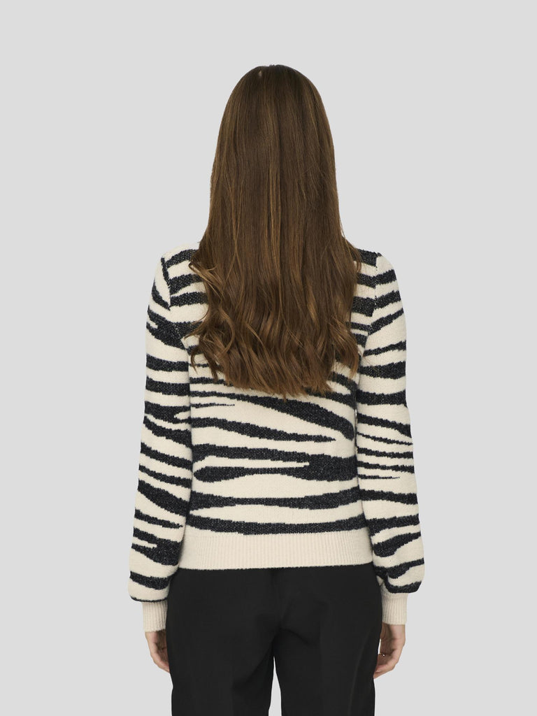 JDYLORRAINE ANIMAL L/S PULLOVER KNT NOOS 15292890 CEMENT JACQUELINE DE YONG 