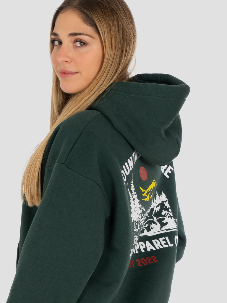 HOODIE PRINTED SWEAT62 MOUNTAIN BOSCO GROOVE 