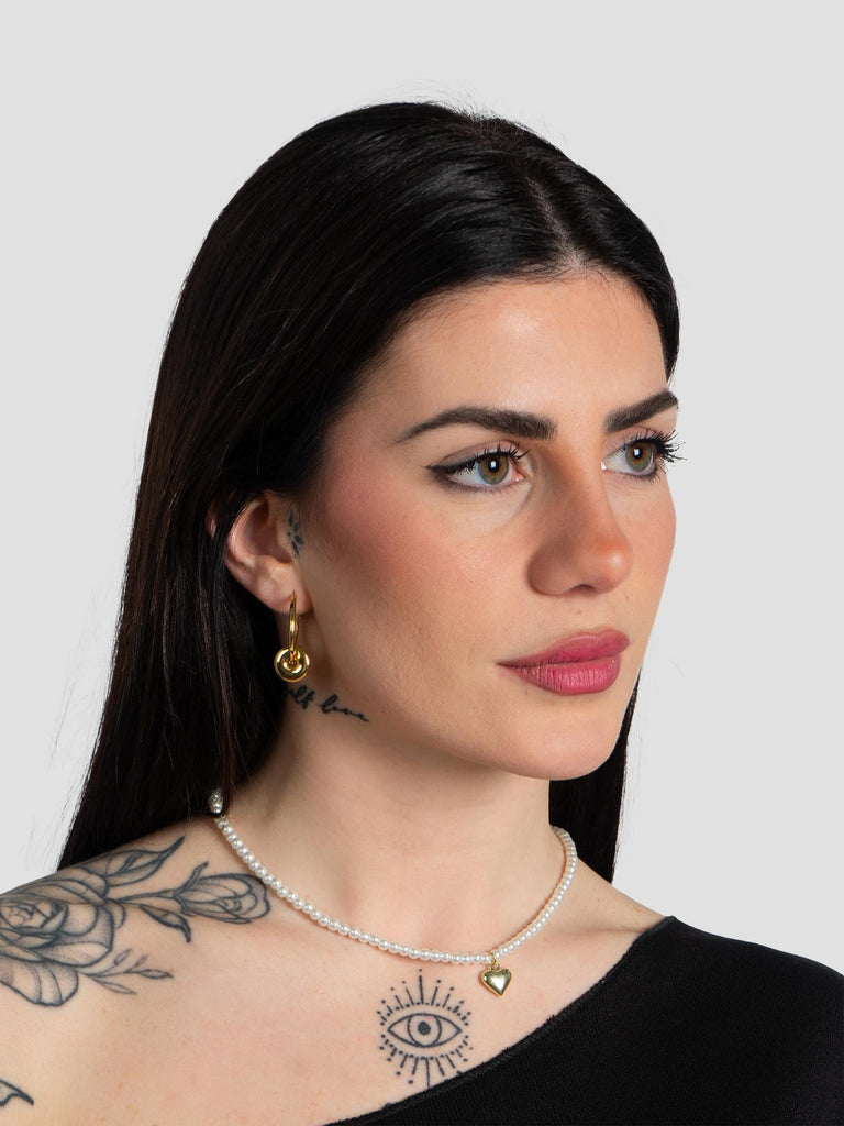 DOPPIO CERCHIO MEDIO INSERTO GRO7507 ORO GROOVE 