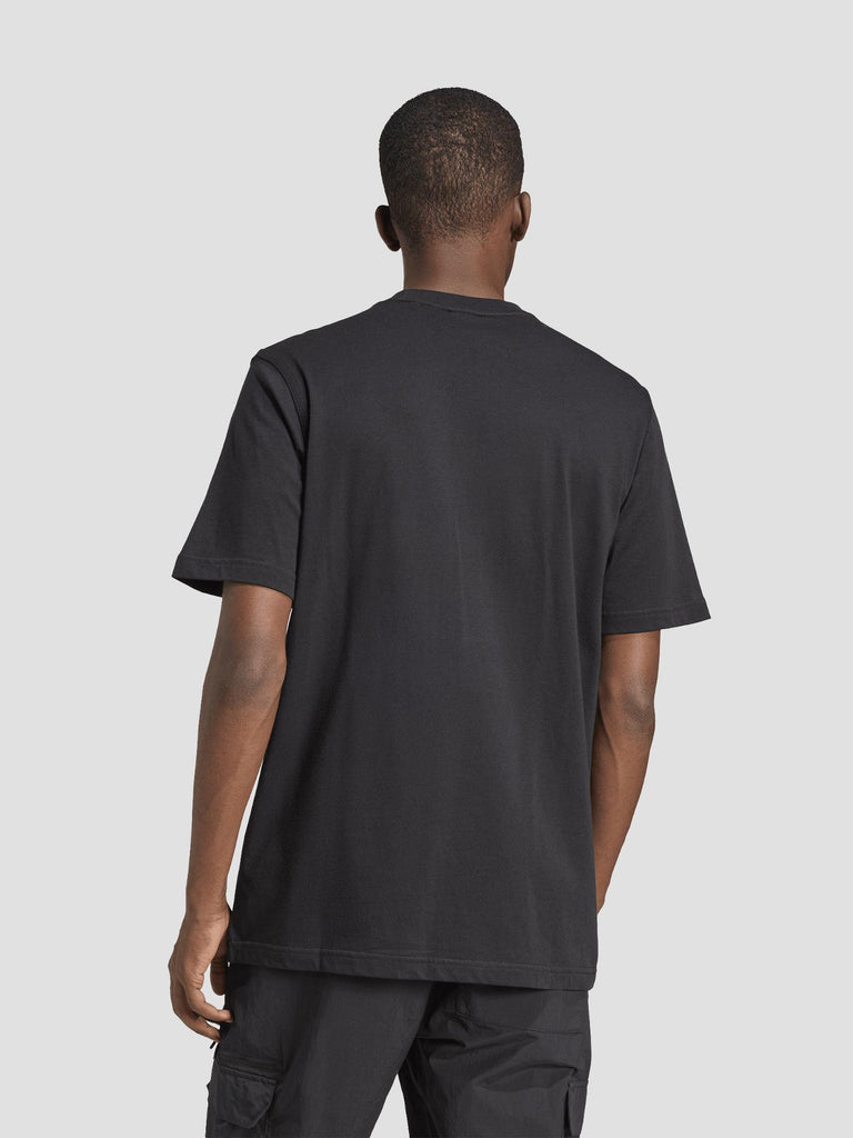 TREFOIL ESS TEE JI8545 BLACK ADIDAS 