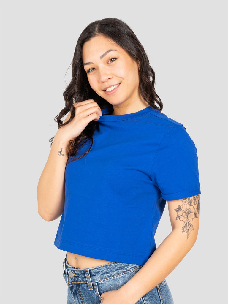 CROPPED JERSEY BARL102W ROYAL GROOVE 