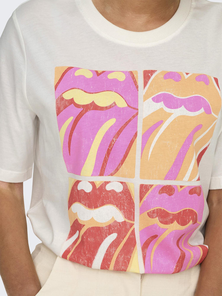 ONLROLLING STONES LIFE S/S TOP BOX JRS 15345922 SQUARES ONLY 
