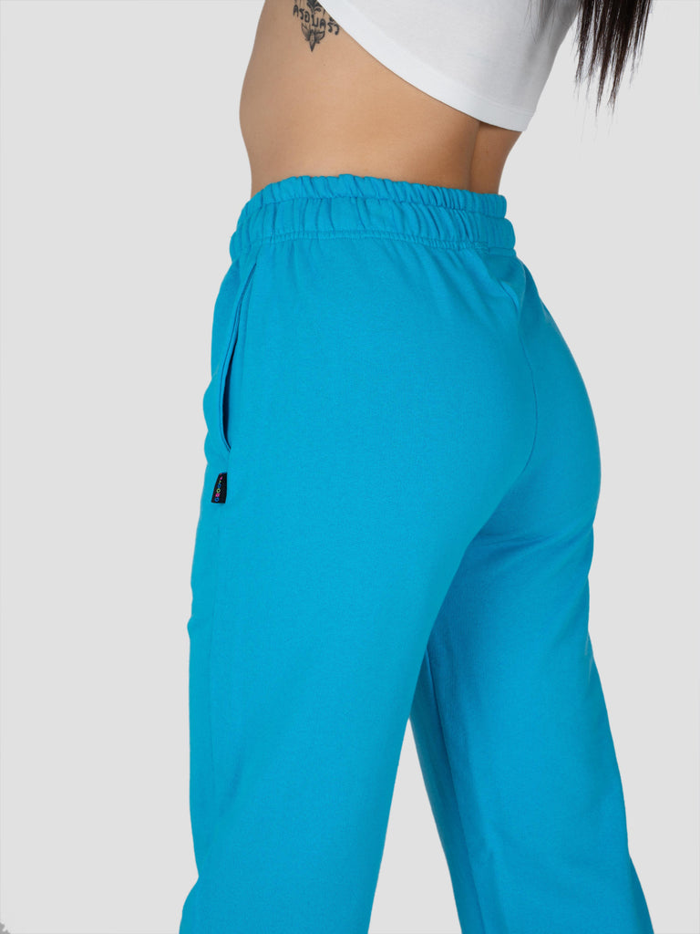 JOGGER FELPA LARGE PESO MEDIO SWEPAN404W TURCHESE GROOVE 