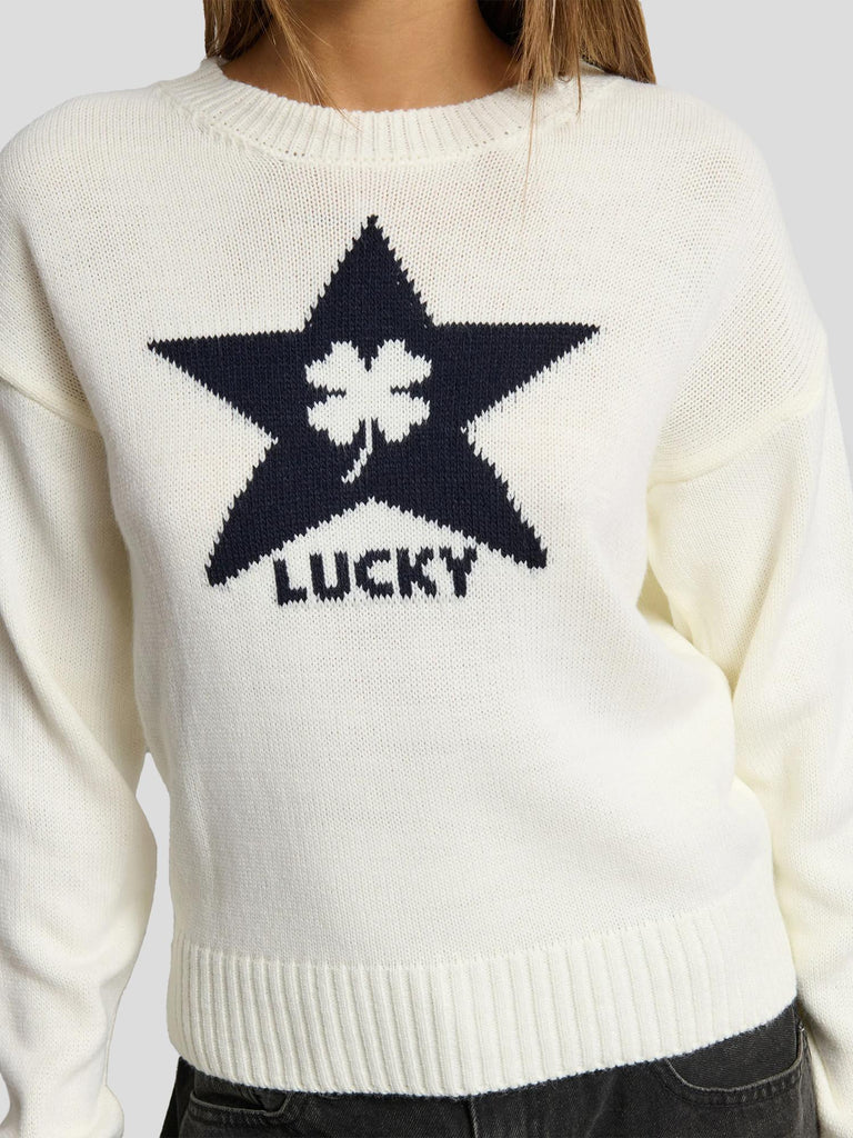 MAGLIONE INTARSIO STELLA PORRING PANNA SUITE BENEDICT 