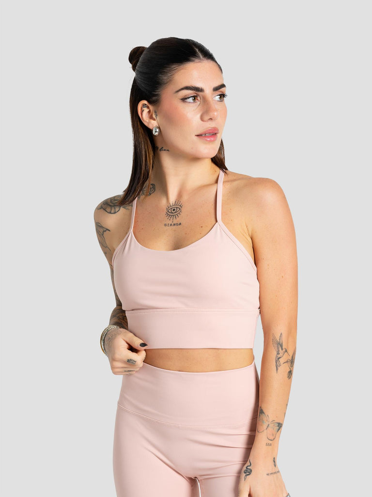 TOP TECNICO IMBOTTITO TU TECHTOP001 ROSA GROOVE 