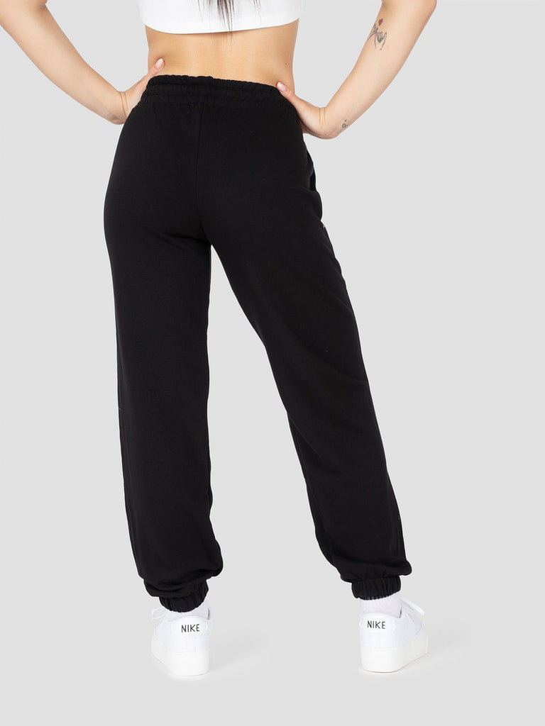 JOGGER FELPA LARGE PESO MEDIO SWEPAN404W NERO GROOVE 
