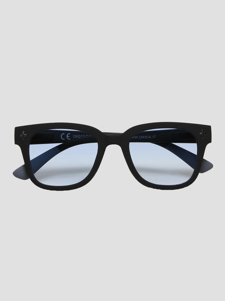 BIG FRAME MONTATURA SOFT TOUCH OK012 BK-BL PIU' FORTY 