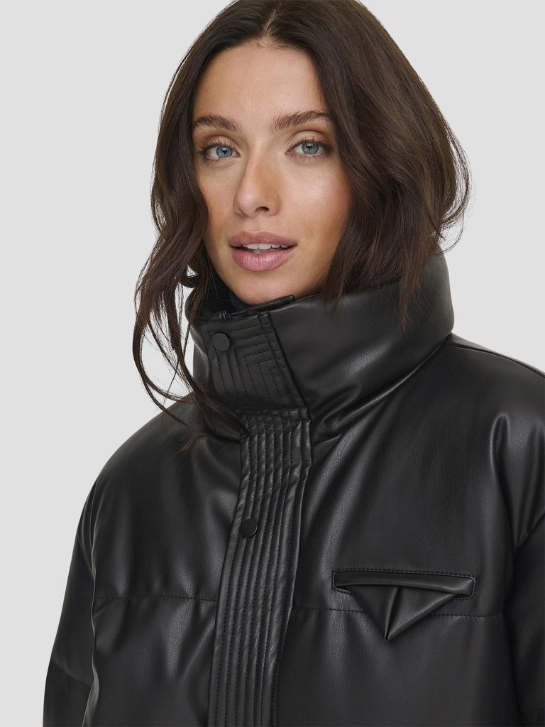 ONLELSIE FAUX LEATHER JACKET CC OTW 15349205 BLACK ONLY 