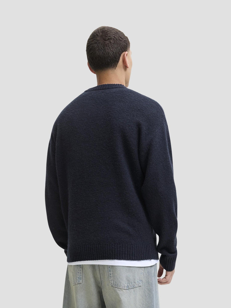 JJESOHO OLLIE KNIT CREW NECK SN 12278924 SKY CAPTAIN JACK&JONES 
