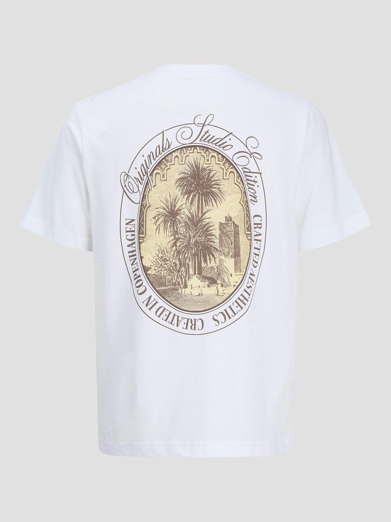 JORHYDRA BACK TEE SS CREW NECK SE25 12277569 BRIGHT WHITE JACK&JONES 