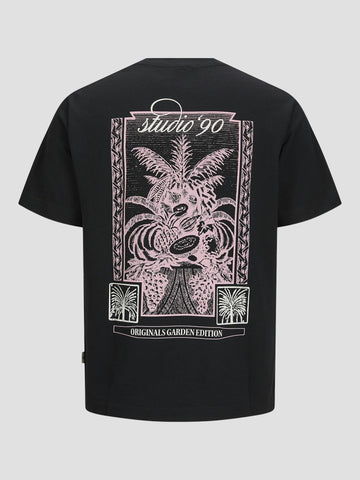 JORHYDRA BACK TEE SS CREW NECK SE25 12277569 BLACK JACK&JONES 