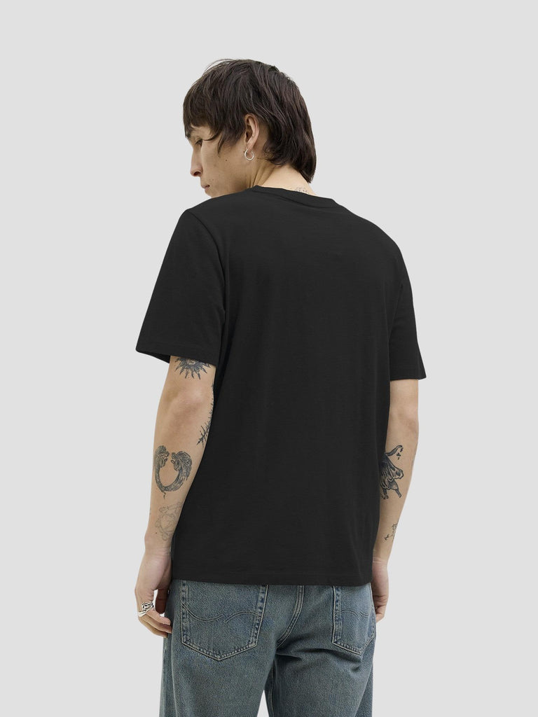 JJONE COLOR SUMMER TEE SS CREW NECK 12269422 BLACK JACK&JONES 