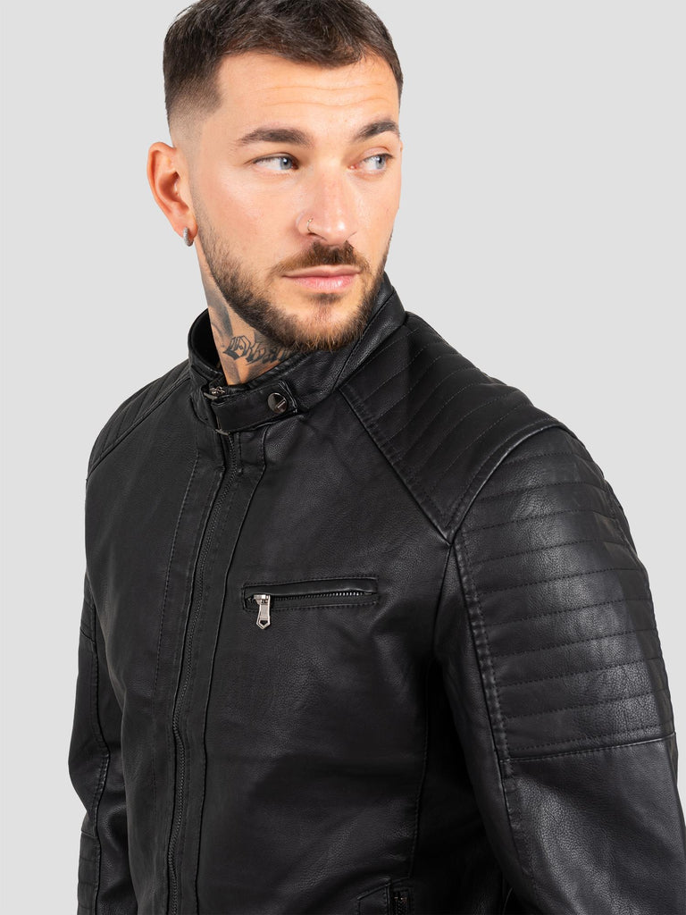 BIKER LEAJ6830 NERO GROOVE 