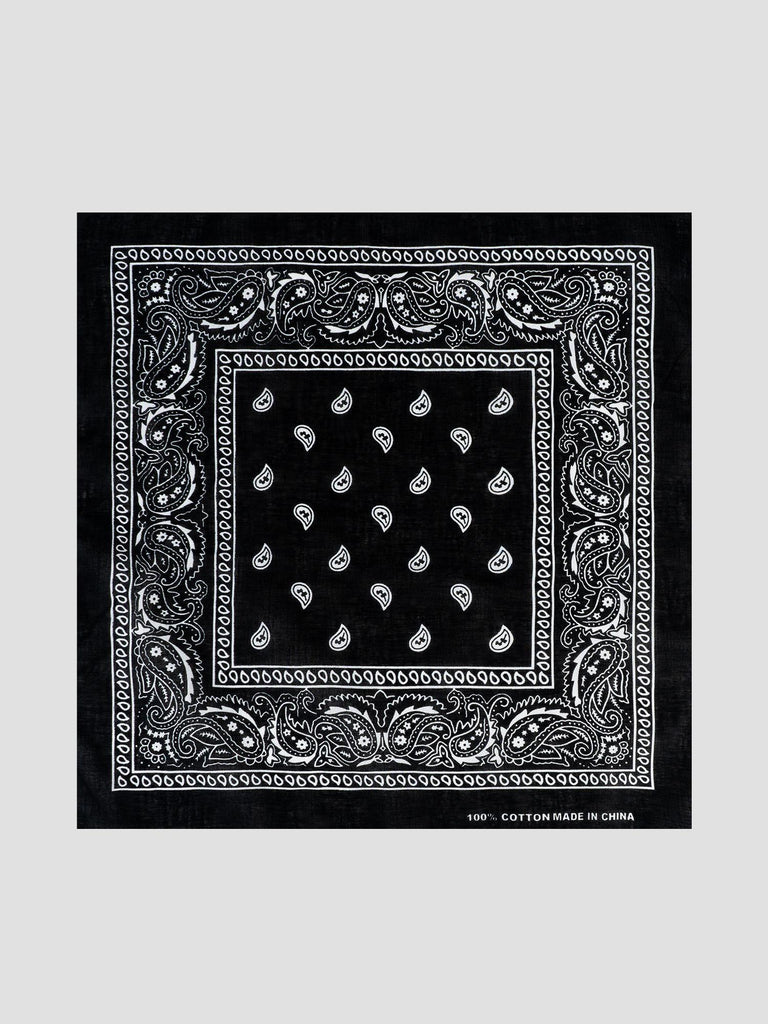 CLASSIC BANDANA BAN01 BLACK GROOVE 