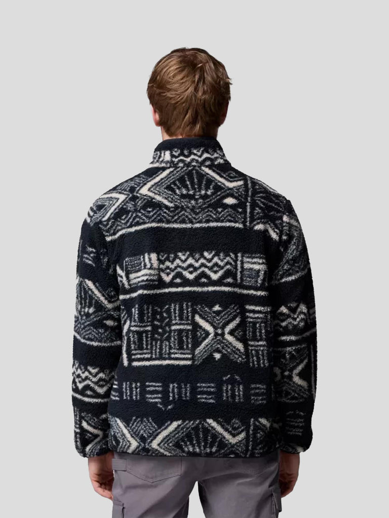 RUGGED RIDGE HIGH PILE HALF ZIP 2135471 010 COLUMBIA 