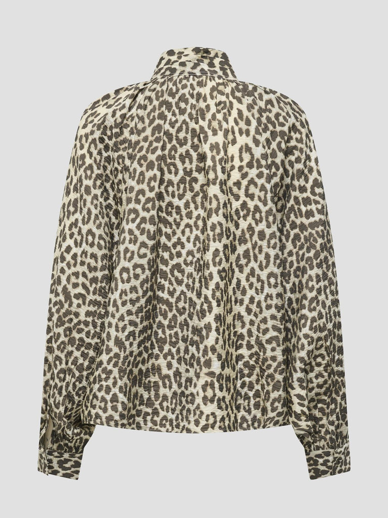 JDYBEATRICE LIFE L/S BOW SHIRT WVN 15359469 BIRCH JACQUELINE DE YONG 