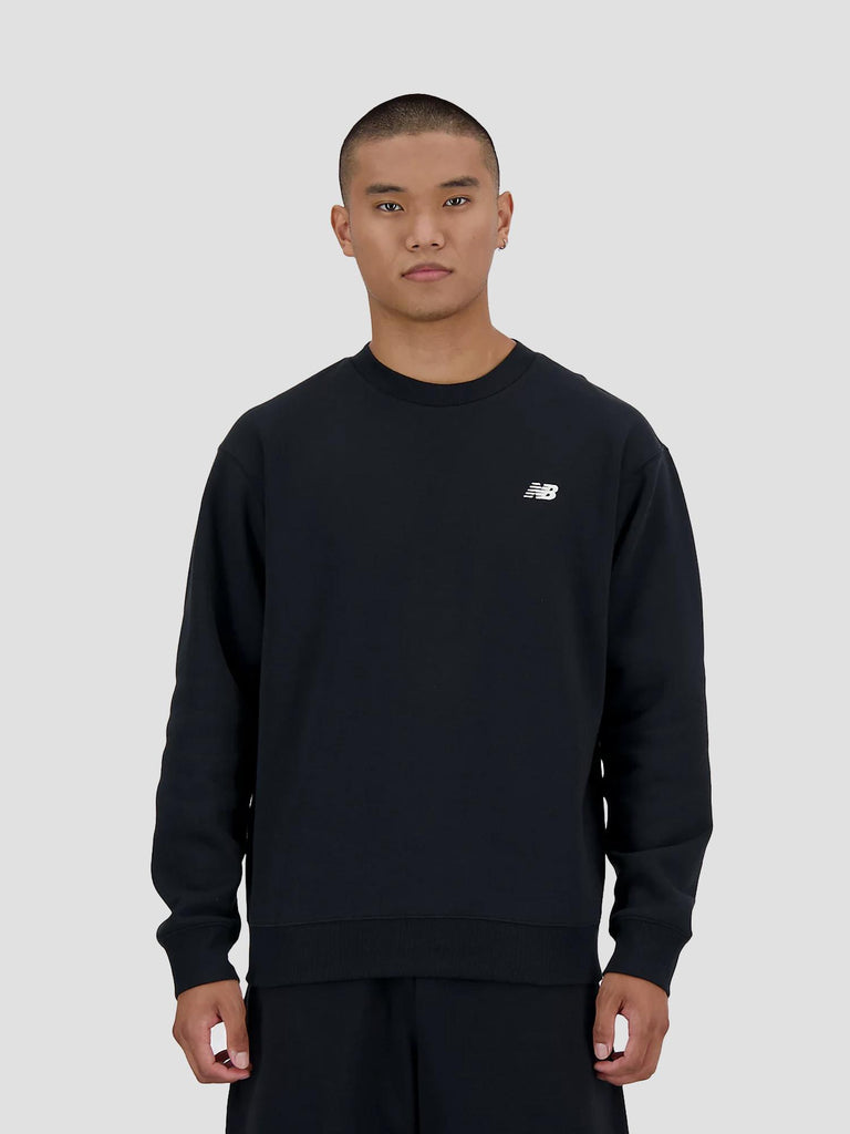 ESSENTIALS FLEECE CREW MT41510 BK NEW BALANCE 