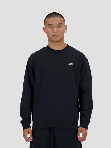 ESSENTIALS FLEECE CREW MT41510 BK NEW BALANCE 
