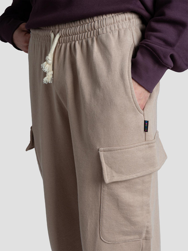 GROOVE PANTALONE TUTA CARGO BARL425 SABBIA GROOVE 