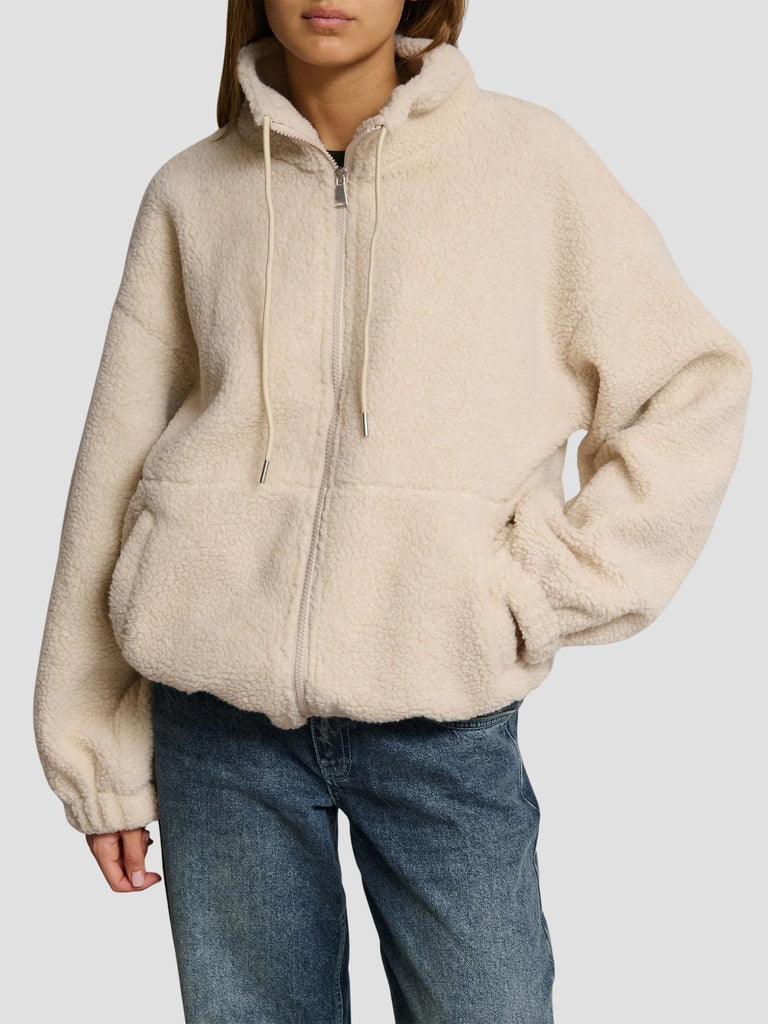 GIACCA PILE TEDDY OMEGA BEIGE SUITE BENEDICT 