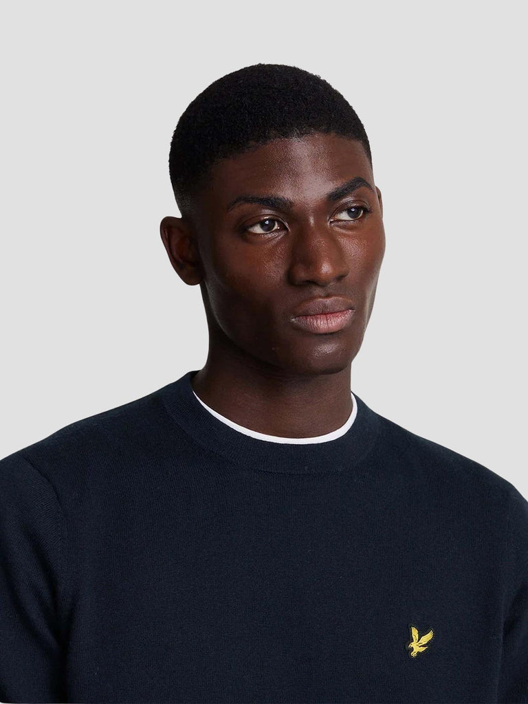 CREW NECK JUMPER KN2110VC Z271 LYLE & SCOTT 