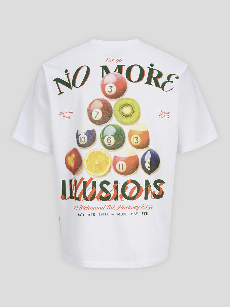 JORVINTAGE GAMES TEE SS CREW NECK TG 12287580 BILLIARD JACK&JONES 