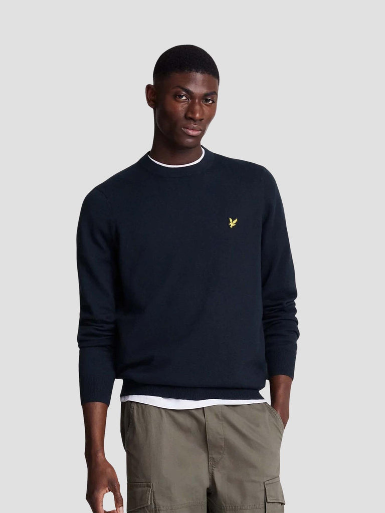 CREW NECK JUMPER KN2110VC Z271 LYLE & SCOTT 