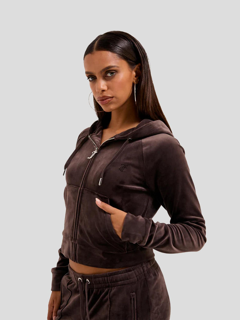 MADISON OUTLINE HOODIE POLYESTER VIJH70698WPF JB7 JUICY COUTURE 