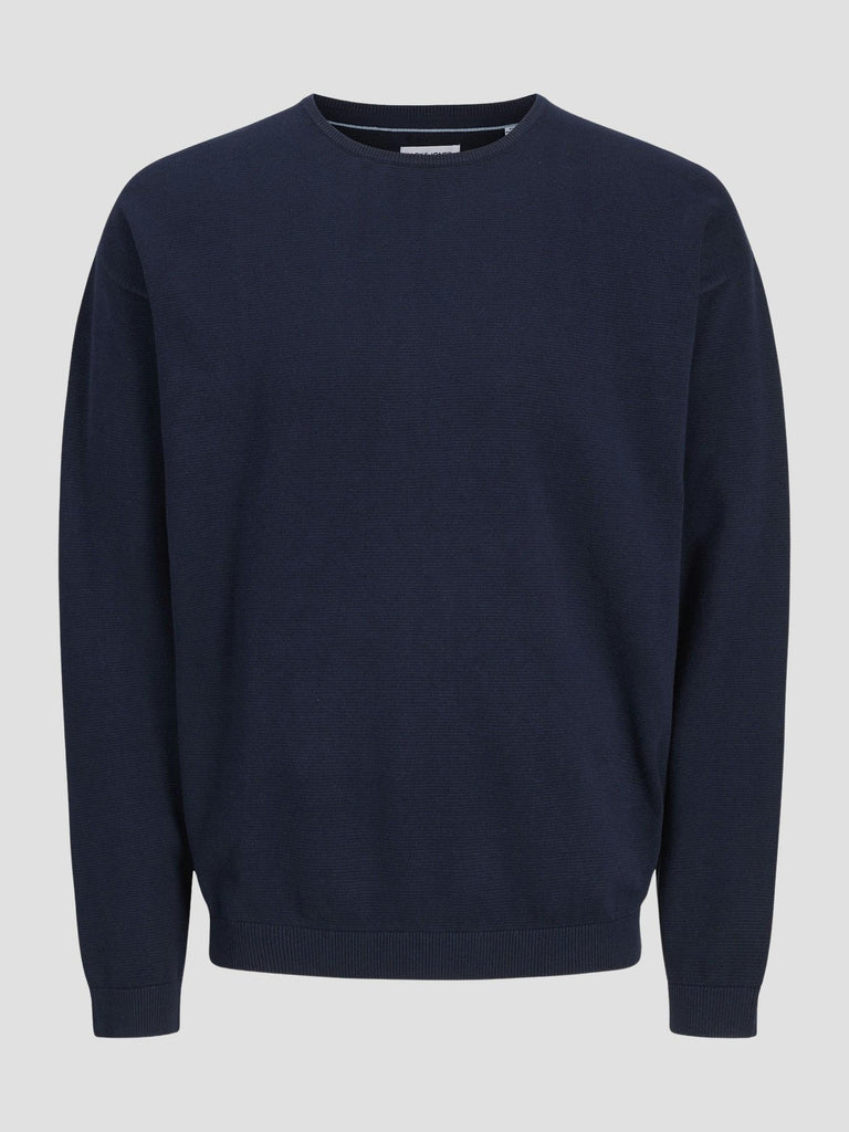 JJCALVIN KNIT CREW NECK 12269031 SKY CAPTAIN JACK&JONES 
