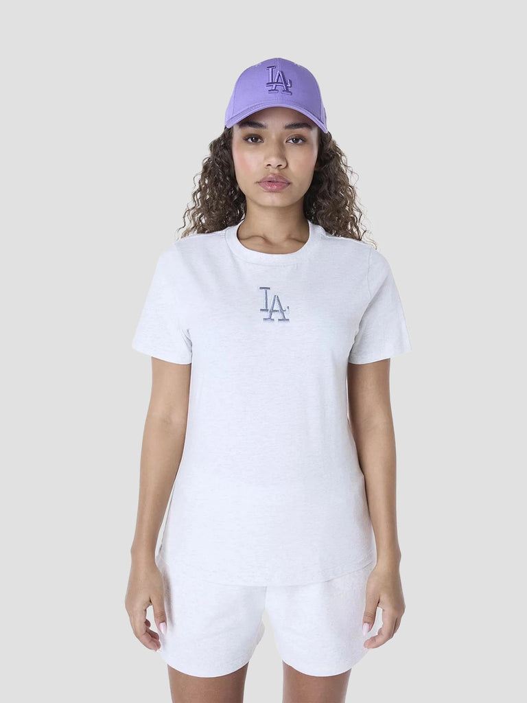 DODGERS REGULAR TEE 60596478 GREY PASTEL NEW ERA 