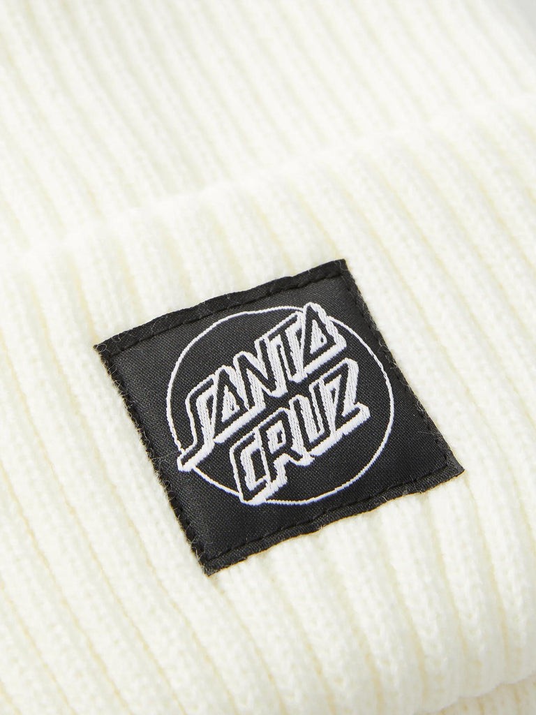 OPUS DOT LABEL BEANIE BNE9546 UNBLEACHED SANTA CRUZ 