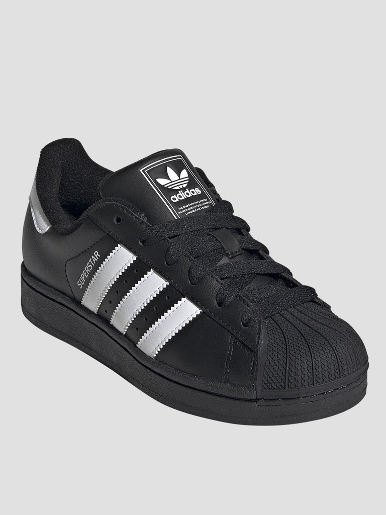 SUPERSTAR II J JH9977 BLACK WHITE ADIDAS 