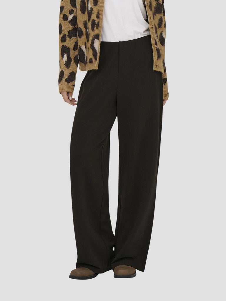 JDYGEGGO LIFE WIDE PANT JRS 15357398 CHOCOLATE TORTE JACQUELINE DE YONG 