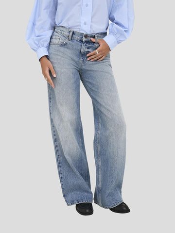 ONLHOPE LOW WAIST WIDE DNM TAI 15352047 MEDIUM BLUE DENIM 32 ONLY 