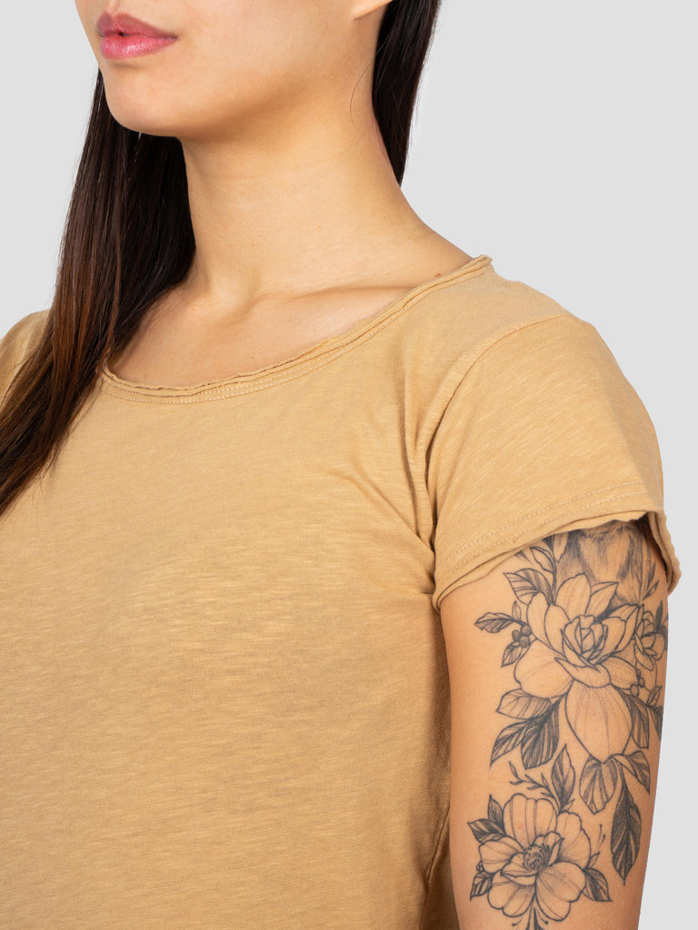 JERSEY FIAMMATA TAGLIO VIVO BARL1W CAMMELLO GROOVE 