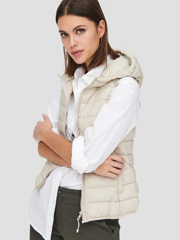 NEWTAHOE HOOD WAISTCOAT OTW NOOS 15205760 PUMICE STONE ONLY 