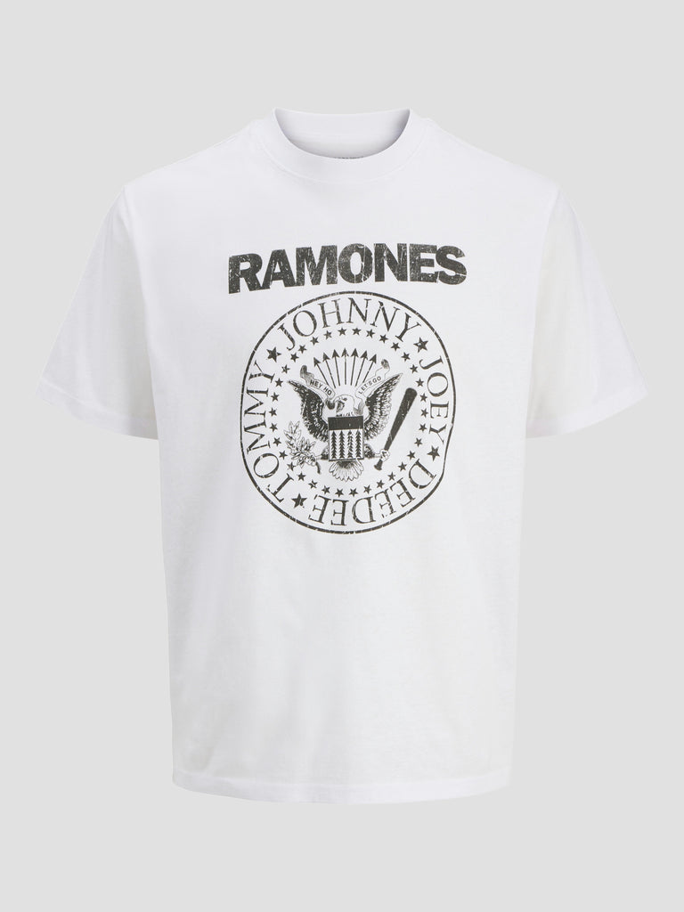 JPRBLURAMONES SS TEE 12287517 BRIGHT WHITE JACK&JONES 