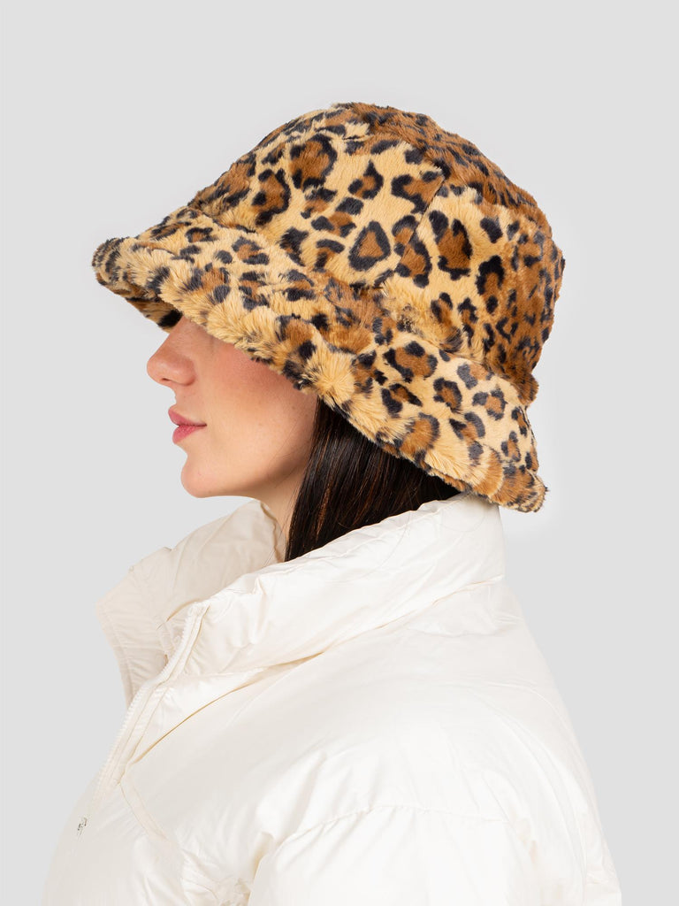 BUCKET ANIMAL CAP008 LEO BEIGE GROOVE 