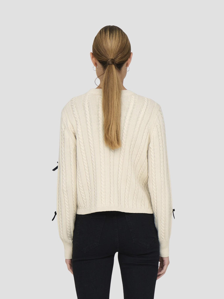JDYBOW L/S ONECK CABLE PULLOVER KNT NOOS 15344549 BIRCH JACQUELINE DE YONG 
