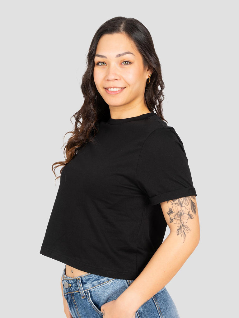 CROPPED JERSEY BARL102W NERO GROOVE 