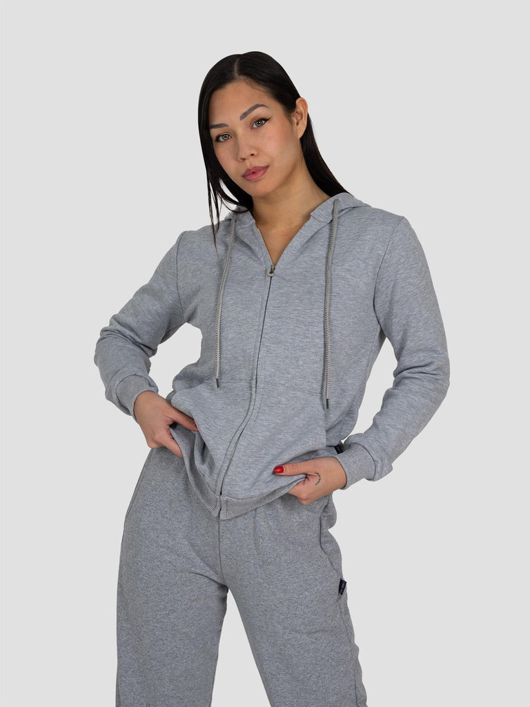 ZIP CAPPUCCIO PESO MEDIO BARL308W GRIGIO CHIARO GROOVE 