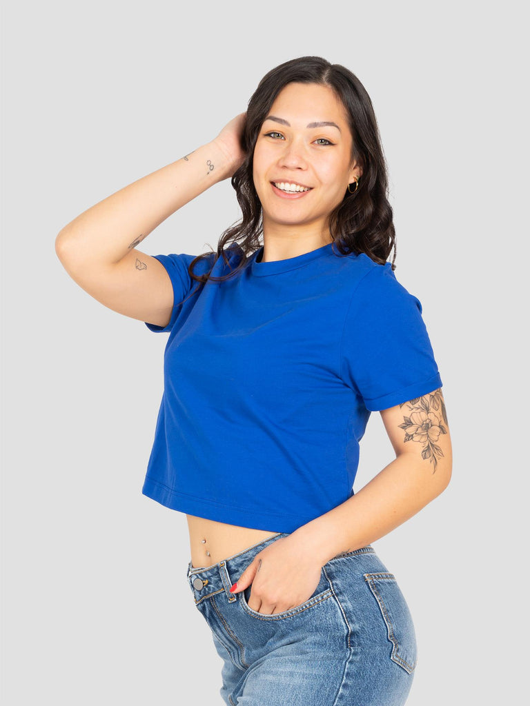 CROPPED JERSEY BARL102W ROYAL GROOVE 